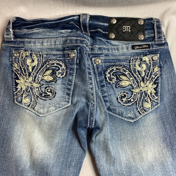 Miss Me JP5465B Boot Blue Jeans size 26 - Picture 4 of 11